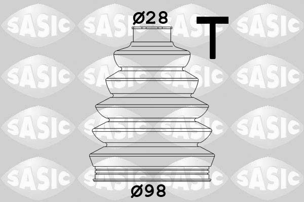 SASIC 1906028 Bellow Kit, drive shaft