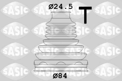 Bellow Kit, drive shaft SASIC 1906077