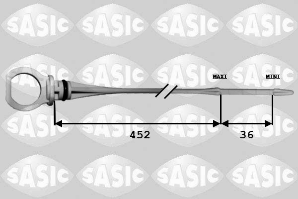 SASIC 1940008 Oil Dipstick