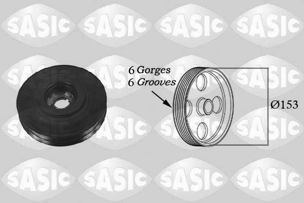 SASIC 2150011 Belt Pulley, crankshaft