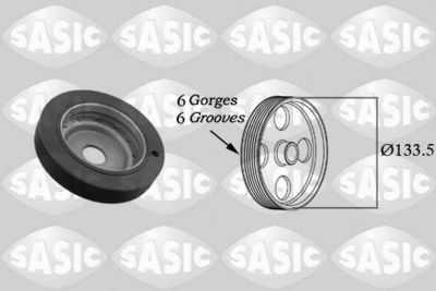 Belt Pulley, crankshaft SASIC 2154001