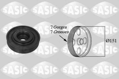 Belt Pulley, crankshaft SASIC 2154009