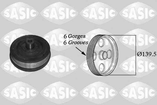 SASIC 2156019 Belt Pulley, crankshaft