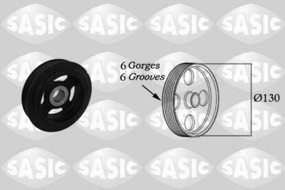 Belt Pulley, crankshaft SASIC 2156049