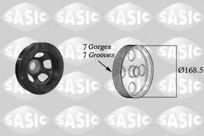 Belt Pulley, crankshaft SASIC 2156073