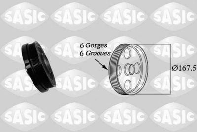 Belt Pulley, crankshaft SASIC 2156078