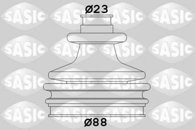 Bellow Kit, drive shaft SASIC 2933803