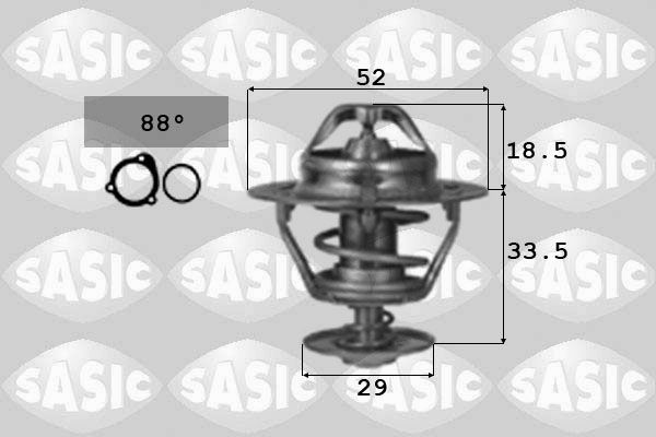 SASIC 3306064 Thermostat, coolant