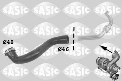 Charge Air Hose SASIC 3334036