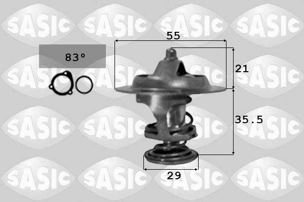 SASIC 3381231 Thermostat, coolant