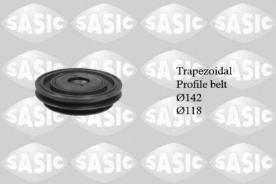 Belt Pulley, crankshaft SASIC 4000702