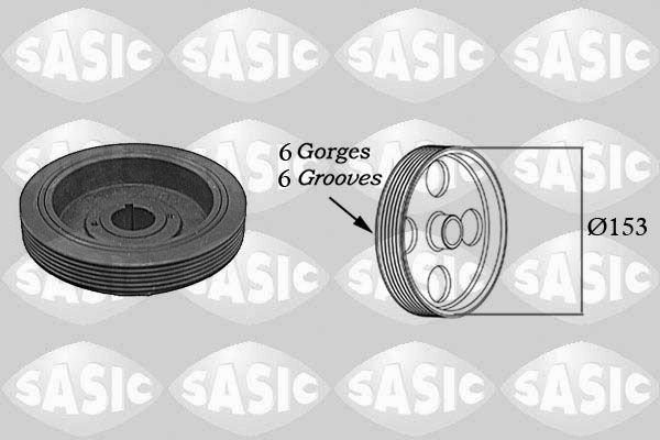 SASIC 5150G30 Belt Pulley, crankshaft