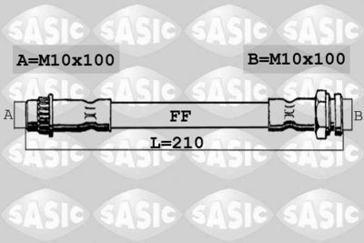 Brake Hose SASIC 6600012