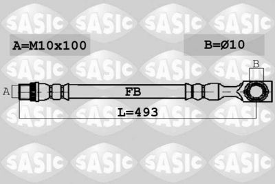 Brake Hose SASIC 6600035