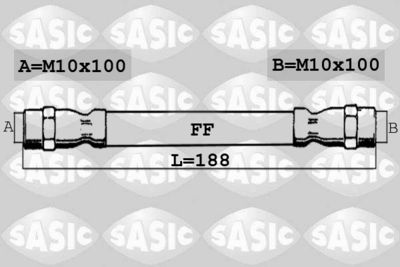 Brake Hose SASIC 6604002