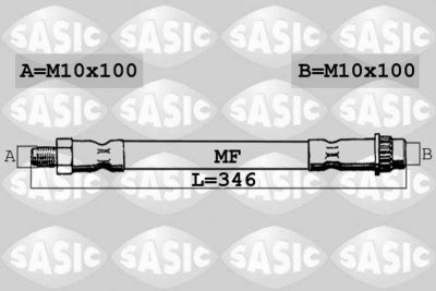 Brake Hose SASIC 6604003