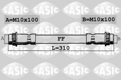 Brake Hose SASIC 6604033