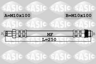 Brake Hose SASIC 6604037