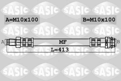 Brake Hose SASIC 6606007