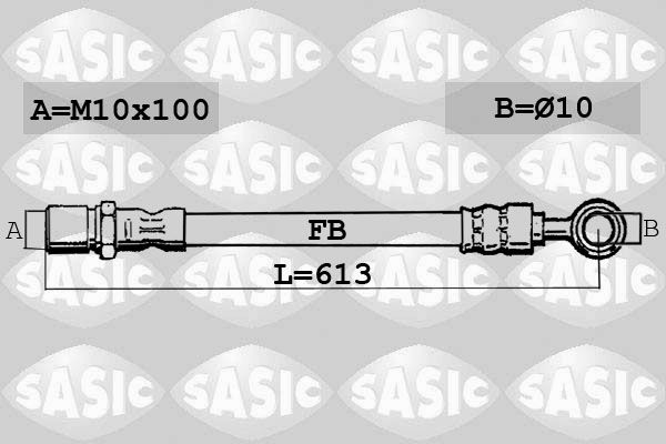 SASIC 6606041 Brake Hose