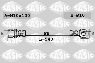 Brake Hose SASIC 6606050