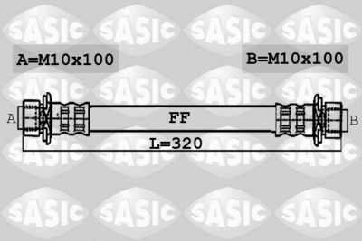 Brake Hose SASIC 6606059