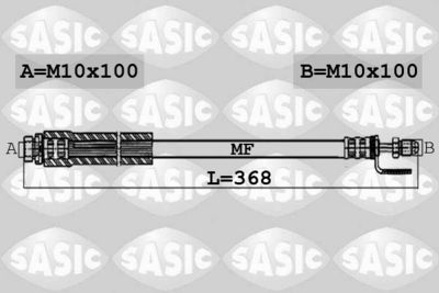 Brake Hose SASIC 6606080