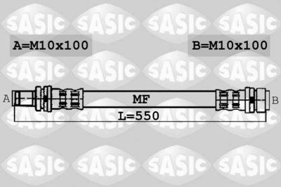 Brake Hose SASIC 6606200