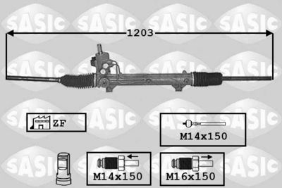 Steering Gear SASIC 7006020