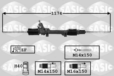 Steering Gear SASIC 7006021