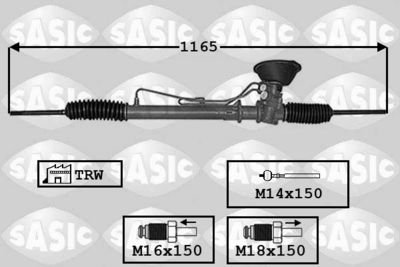 Steering Gear SASIC 7006133