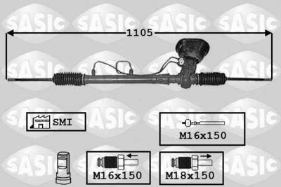 Steering Gear SASIC 7006171