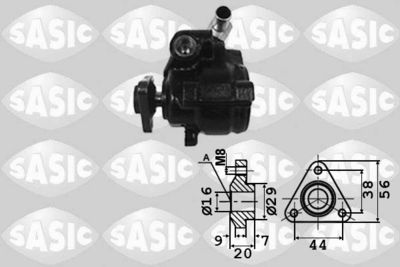 Hydraulic Pump, steering SASIC 7076057