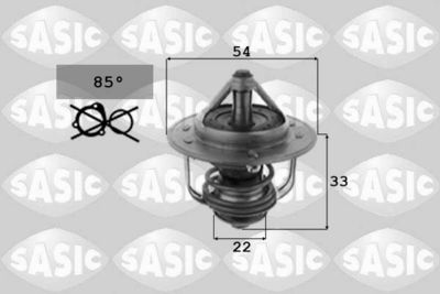 Thermostat, coolant SASIC 9000122