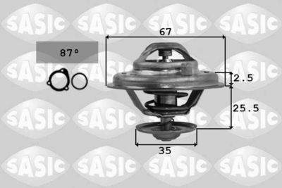 Thermostat, coolant SASIC 9000167