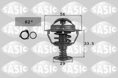 Thermostat, coolant SASIC 9000739