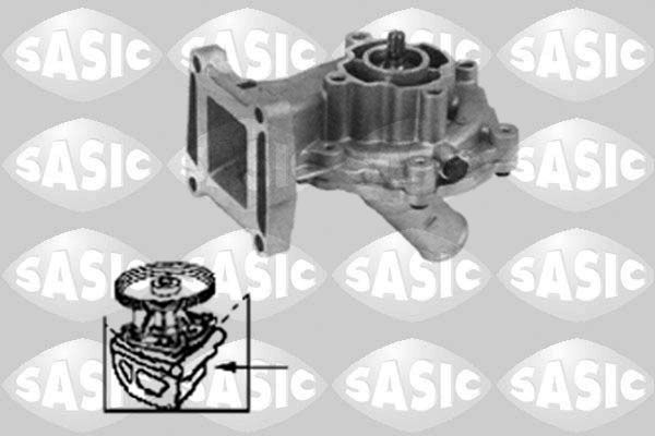 SASIC 9000836 Water Pump, engine cooling