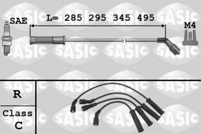 Ignition Cable Kit SASIC 9284006