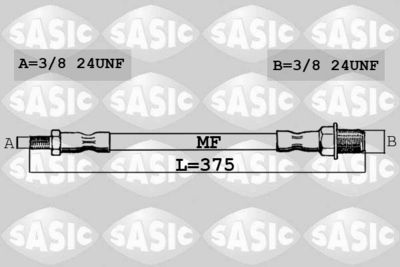 Brake Hose SASIC SBH0162