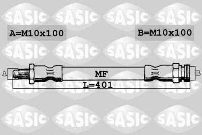 Brake Hose SASIC SBH0172