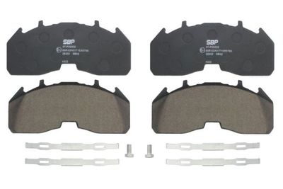 Brake Pad Set, disc brake SBP 07-P29332