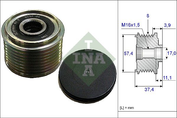 Schaeffler INA 535 0068 10 Alternator Freewheel Clutch