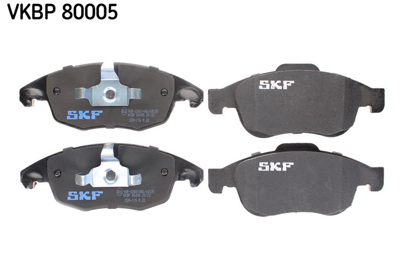 SKF VKBP 80005 Brake Pad Set, disc brake