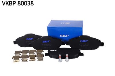 Brake Pad Set, disc brake SKF VKBP 80038