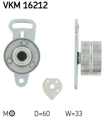 SKF VKM 16212 Tensioner Pulley, timing belt