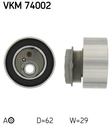 SKF VKM 74002 Tensioner Pulley, timing belt