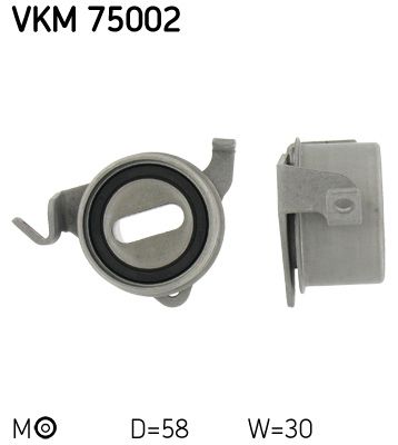 SKF VKM 75002 Tensioner Pulley, timing belt