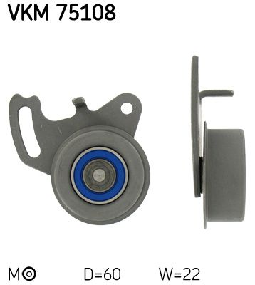 SKF VKM 75108 Tensioner Pulley, timing belt