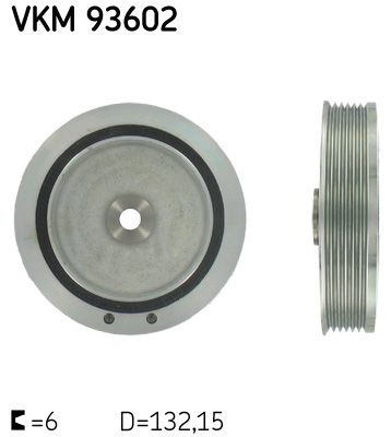 SKF VKM 93602 Belt Pulley, crankshaft