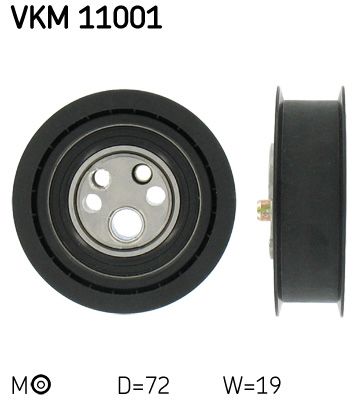 SKF VKM 11001 Tensioner Pulley, timing belt